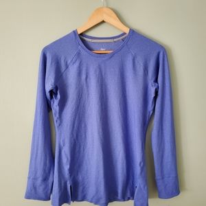 RYU blue longsleeve running top size medium